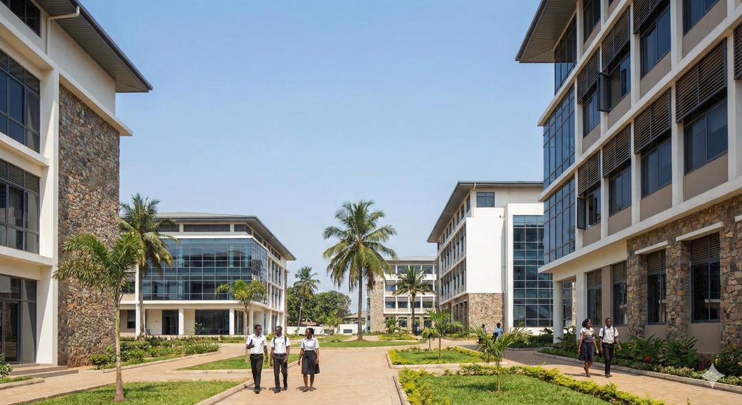 School admins collaborating with Salone SMS